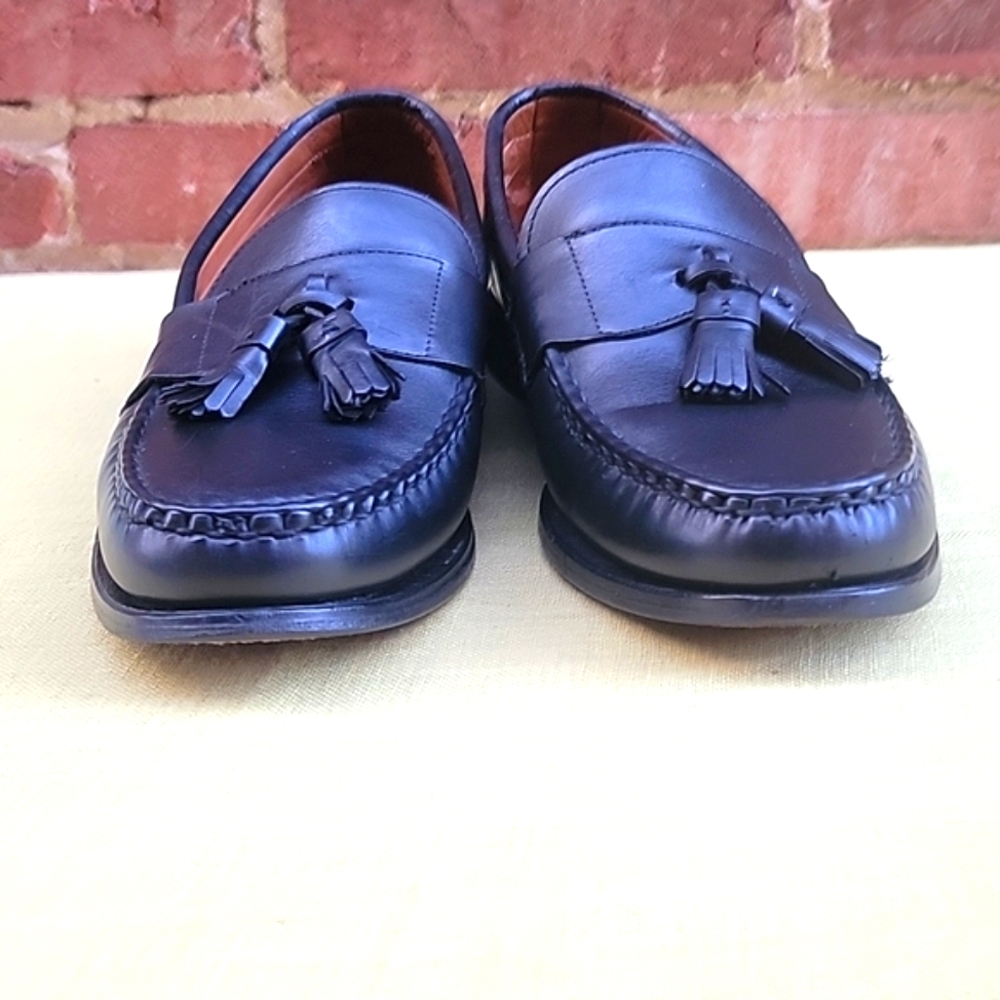 Allen Edmonds Schreier All-Leather Men's Tassel Loafers, Sz 9.5D - Picture 8 of 11
